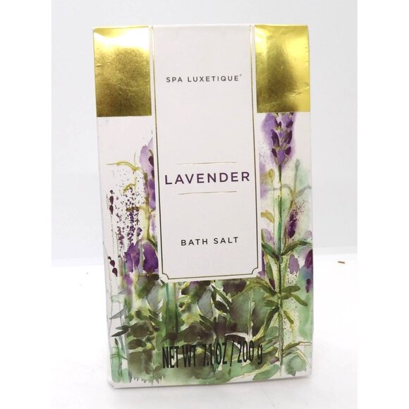 Spa Luxetique Lavender Bath Salt, Soap, Sha Butter New - Picture 4 of 4